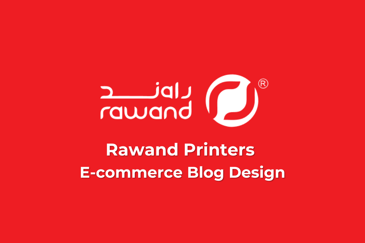 Rawand Printers – E-commerce Blog Design