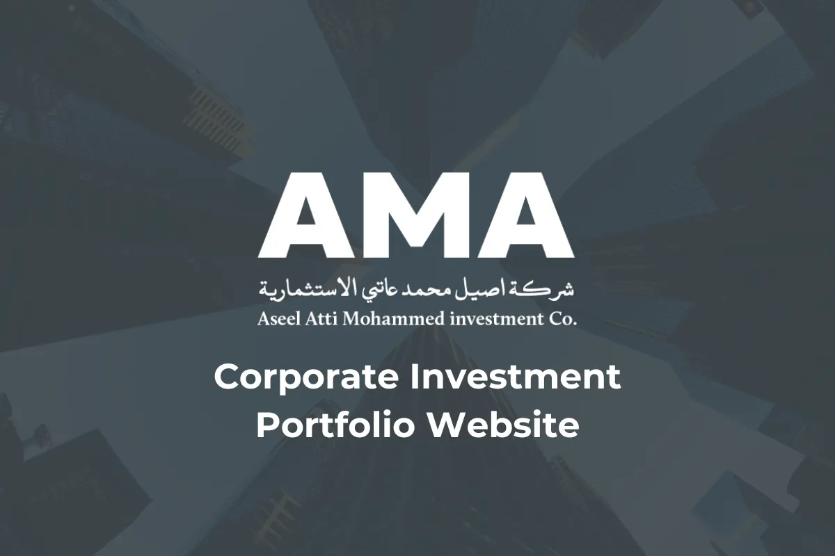 AMA Investors – Corporate Investment Portfolio Website